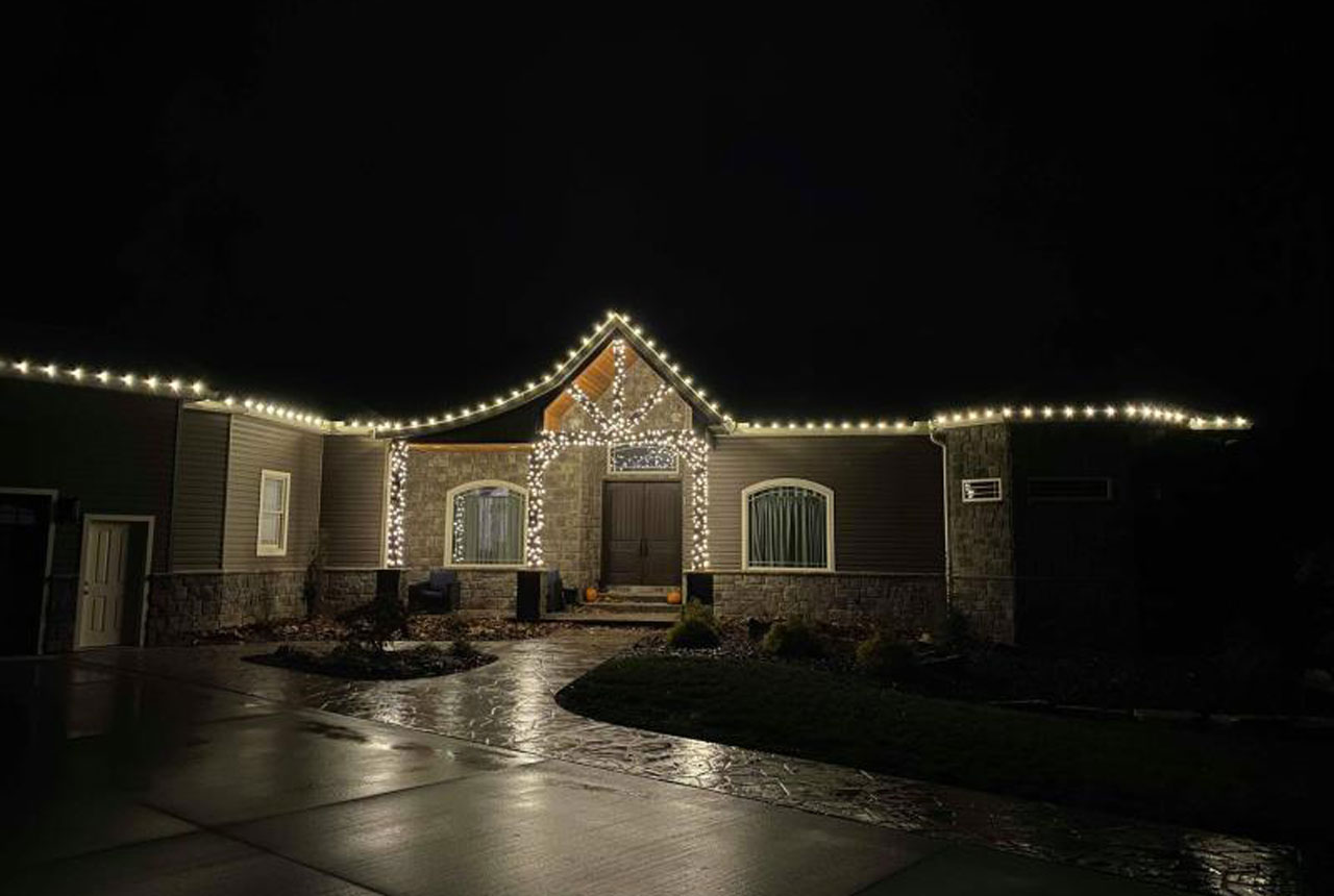 Moore Home Services - Christmas Light Installation
